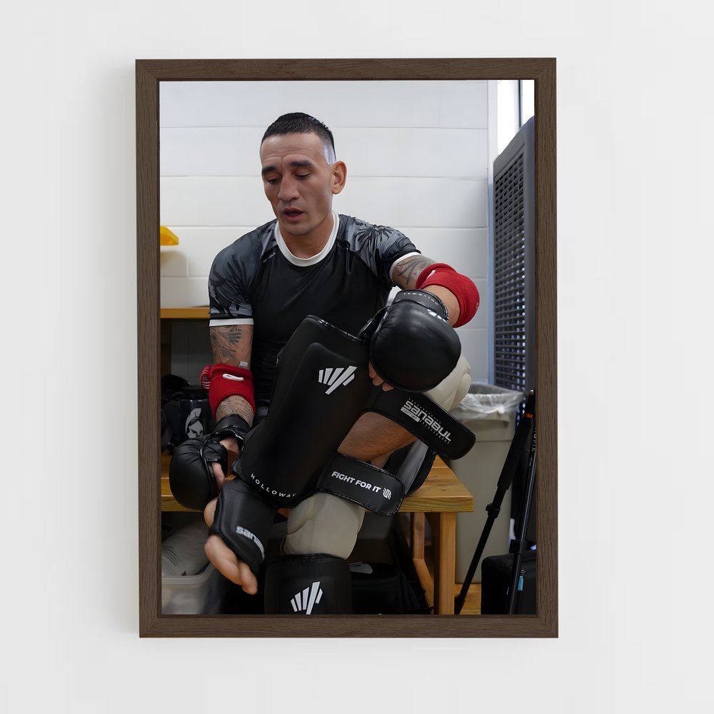 Poster Gant de Réflexion – affiche Muay Thai (vue 5)